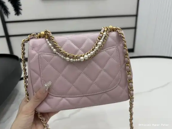 Hyper Peter FLAP CHANEL BAG-14.5x19.5x7.5cm 0702